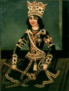 Ritratto di Abbas-Minza (c.1783-1833), Principe di Persia, figlio di Shah Fath Ali (regnò 1797-1834)