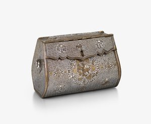Borsa in metallo, 1300-35 da Iraqi School