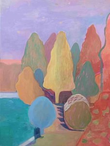 Paesaggio astratto da sogno