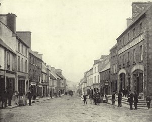 Castlebar, contea di Mayo (foto in bianco e nero)