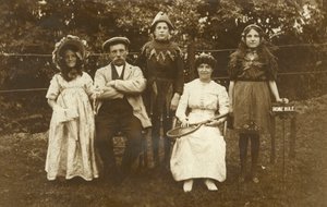 Famiglia in costume da Irish Photographer