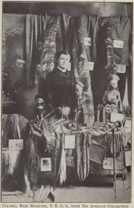 Gabriel Reid Maguire, esploratore irlandese, con la sua collezione africana da Irish Photographer