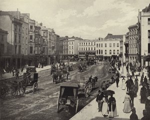 Patrick Street, Cork City (foto b/n) da Irish Photographer