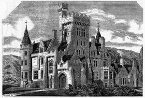 Castello di Humewood, Co. Wicklow, illustrazione da 