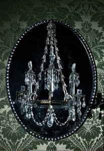 Lampadario a specchio, irlandese, fine XVIII secolo