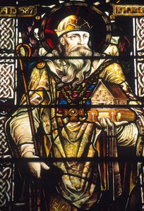 Vetrata raffigurante San Patrizio