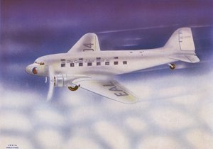 Douglas DC-3 (litografia a colori)