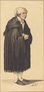 Un personaggio di Londra da Isaac Cruikshank