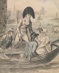 Imbarco sul traghetto da Isaac Cruikshank