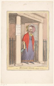 Caricatura di Sir Matthew Wood, 1820 da Isaac Cruikshank