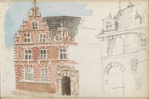 Municipio e la Pesa a Hoorn