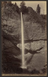 Cascate di Latourelle, vicino a Rooster Rock, fiume Columbia da Isaac Grundy Davidson