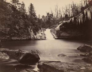 Lula Lake, Upper Falls, Lookout Mountain, Georgia da Isaac H. Bonsall