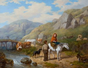 Pettegolezzi lungo la strada, 1846 da Isaac Henzell