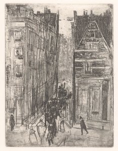 Gasthuismolensteeg ad Amsterdam da Isaac Israels