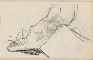 Nudo femminile reclinato da Isaac Israels
