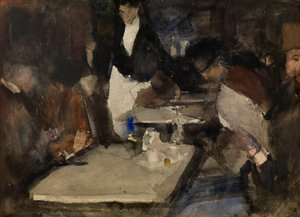 Ristorante «Mille Colonnes» ad Amsterdam da Isaac Israels