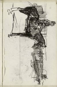 Cavaliere, forse un ussaro da Isaac Israels