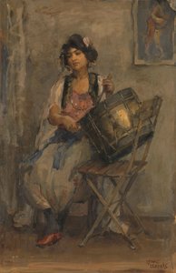 La Signora Tamburina da Isaac Israels
