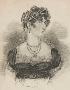 Sua Altezza Reale La Principessa del Galles da Isaac Robert Cruikshank