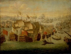 La battaglia di Malaga da Isaac Sailmaker