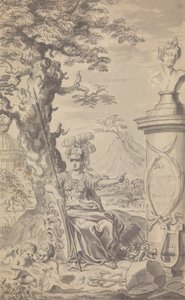 Town and Country Magazine - Frontespizio per il 1769 (1° numero quindi senza numero di volume) da Isaac Taylor