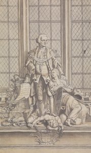 Periodico non identificato / Illustrazione teatrale da Isaac Taylor