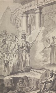 Illustrazione di periodico o spettacolo non identificato da Isaac Taylor