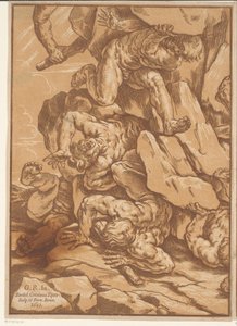 Uomo in bicicletta su un triciclo da Isaac Weissenbruch