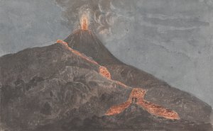 Eruzione del Vesuvio da Isaac Weld