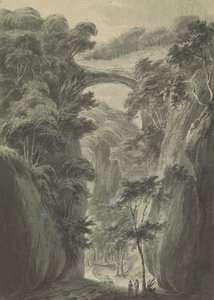 Veduta del Ponte di Roccia da Isaac Weld