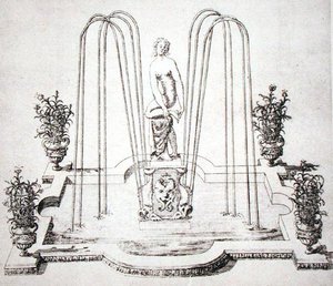 Progetto di fontana da 