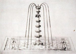 Progetto di fontana da 