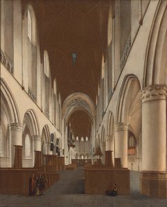 La chiesa di San Bavone a Haarlem da Isaac van Nickele