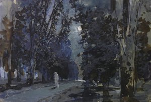 Le ombre. Notte di luna da Isaak Ilyich Levitan