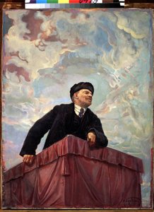 Ritratto di Vladimir Lenin da Isaak Israilevich Brodsky