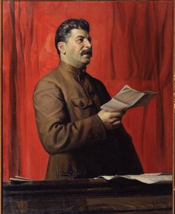 Ritratto di Stalin da Isaak Israilevich Brodsky