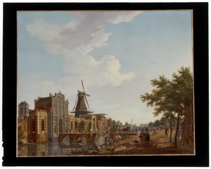 La Catharijnepoort a Utrecht da Isaak Ouwater