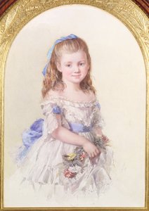 Ritratto di Winifred Mary Bombass, dieci anni, 1872