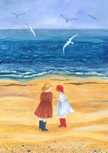 Amici sulla spiaggia