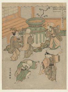 Il dramma Noh Shojo da Ishikawa Toyomasa