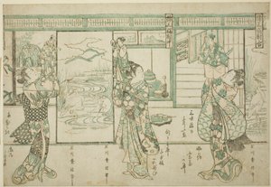 Burattinai - Un Set di Tre (Ayatsuri sanpukutsui) da Ishikawa Toyonobu