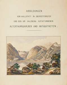 Sepolcreto di Hallstatt, una collezione di ... (acquerello) da Isidor Engel
