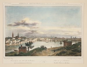 America settentrionale - Stato di Rhode Island. N. 44, tav. 4 da Isidore Laurent Deroy