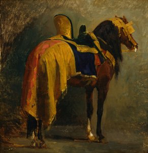Cavallo con gualdrappa da Isidore Pils