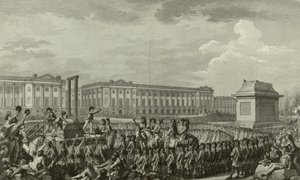 Esecuzione di Luigi XVI da Isidore Stanislas Helman