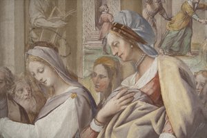 (dettaglio) Il matrimonio della Vergine Maria