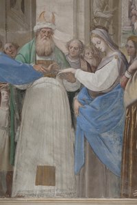 (dettaglio) Il matrimonio della Vergine Maria da Isidoro Bianchi