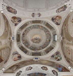 Paradiso con Padre Eterno, c.1623-34 (dettaglio) da Isidoro Bianchi