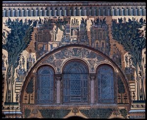 La Moschea degli Omayyadi, conosciuta anche come la Grande Moschea di Damasco